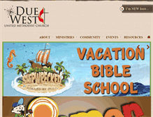 Tablet Screenshot of duewest.org